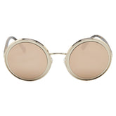 シャネル ラウンド サングラス 4226 ブラウン プラスチック レディース CHANEL 【中古】